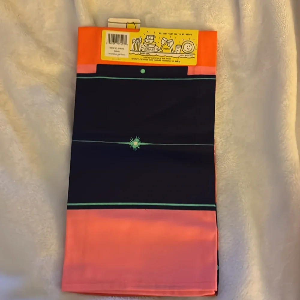 Blue Q multicolored cotton dish towel New With Tags